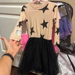 Nununu star tulle dress